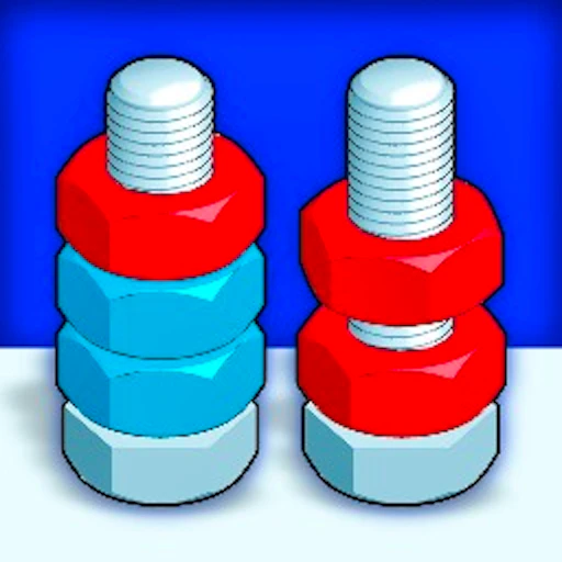 Nuts Puzzle: Sort By Color