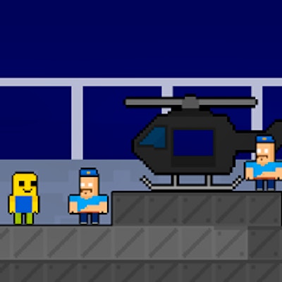 Obby Barry Prison Run By Gamepix