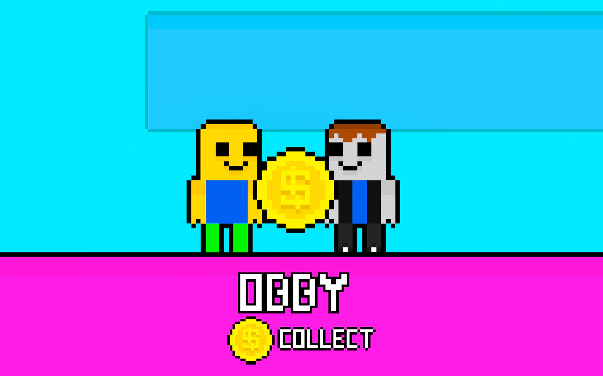Play Obby Coin Collect — free online Two Player game