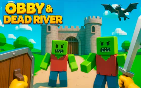 Obby & Dead River - Free Online Browser Game