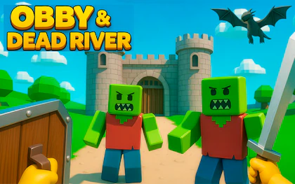 Obby & Dead River game thumbnail