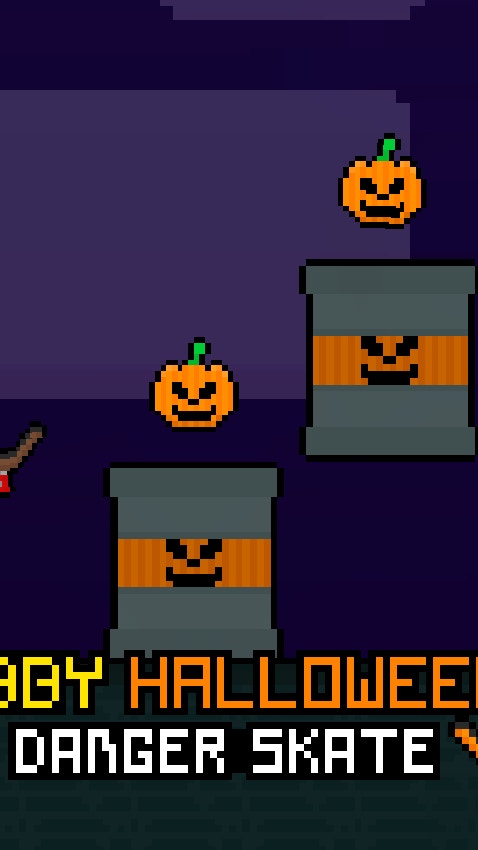 Obby Halloween Danger Skate