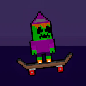 Obby Halloween Danger Skate Thumbnail