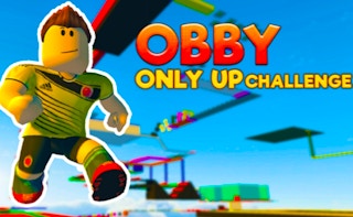 Obby Only Up Challenge game cover