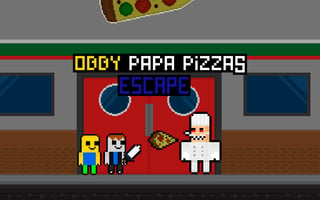 Obby Papa Pizzas Escape game cover