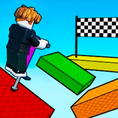 Obby Pogo Parkour! By Gamepix