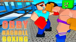 Obby. Ragdoll Boxing