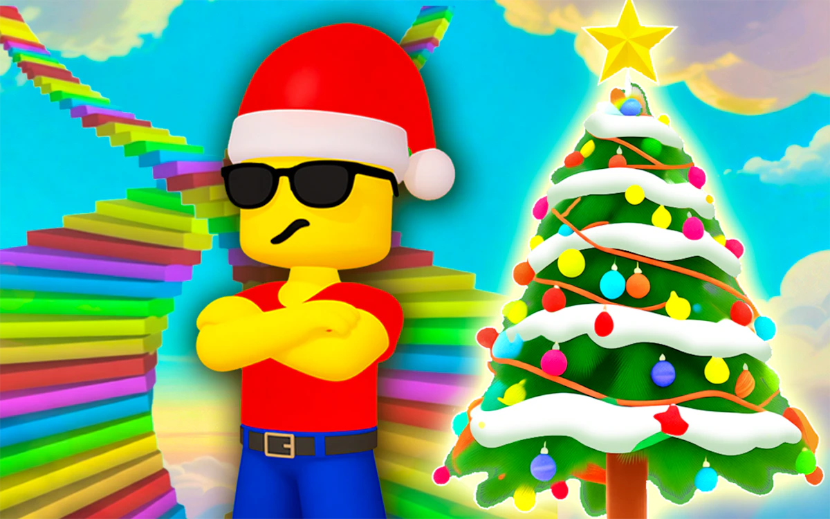 Play Obby - Save the New Year — free online Parkour game