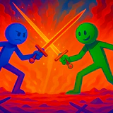 Obby Stickman - On Swords