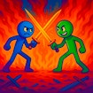 Obby Stickman - On Swords
