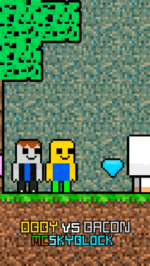 Obby vs Bacon MCSkyblock