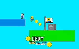 Obby Vs Bacon Rainbow Parkour game cover