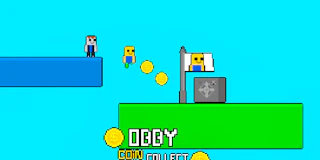 Obby vs Bacon Rainbow Parkour thumbnail