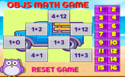 Objects Math Game