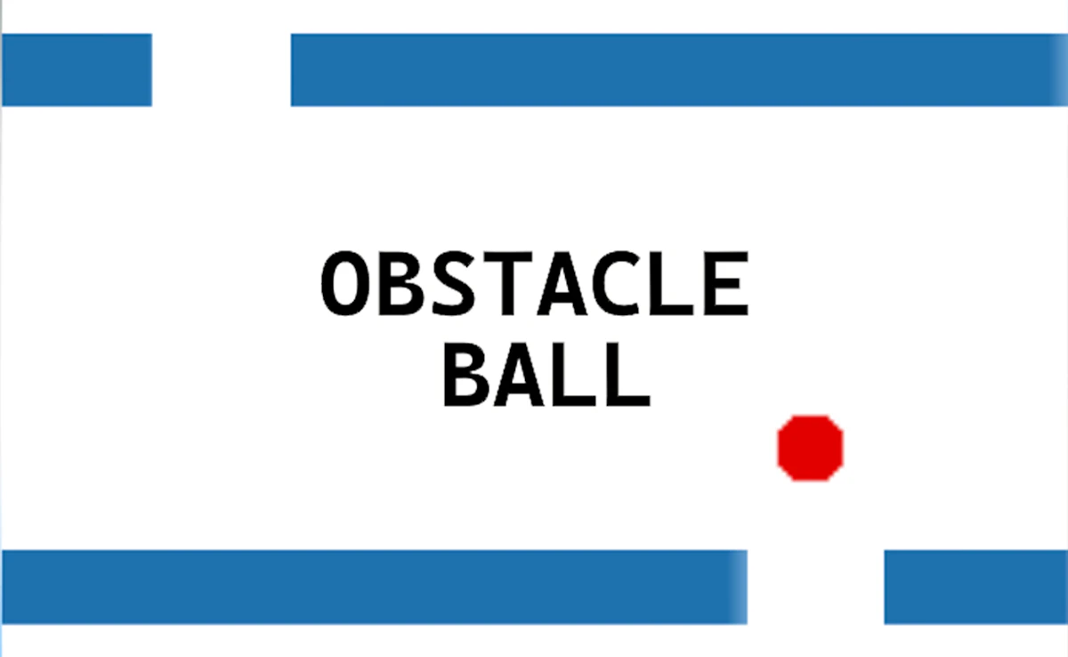 Play Obstacle Ball — free online Ball game