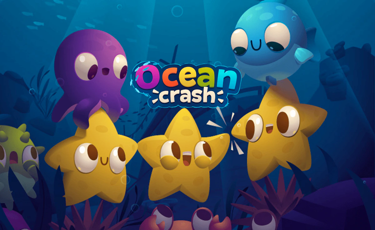 Play Ocean Crash — free online Bejeweled game