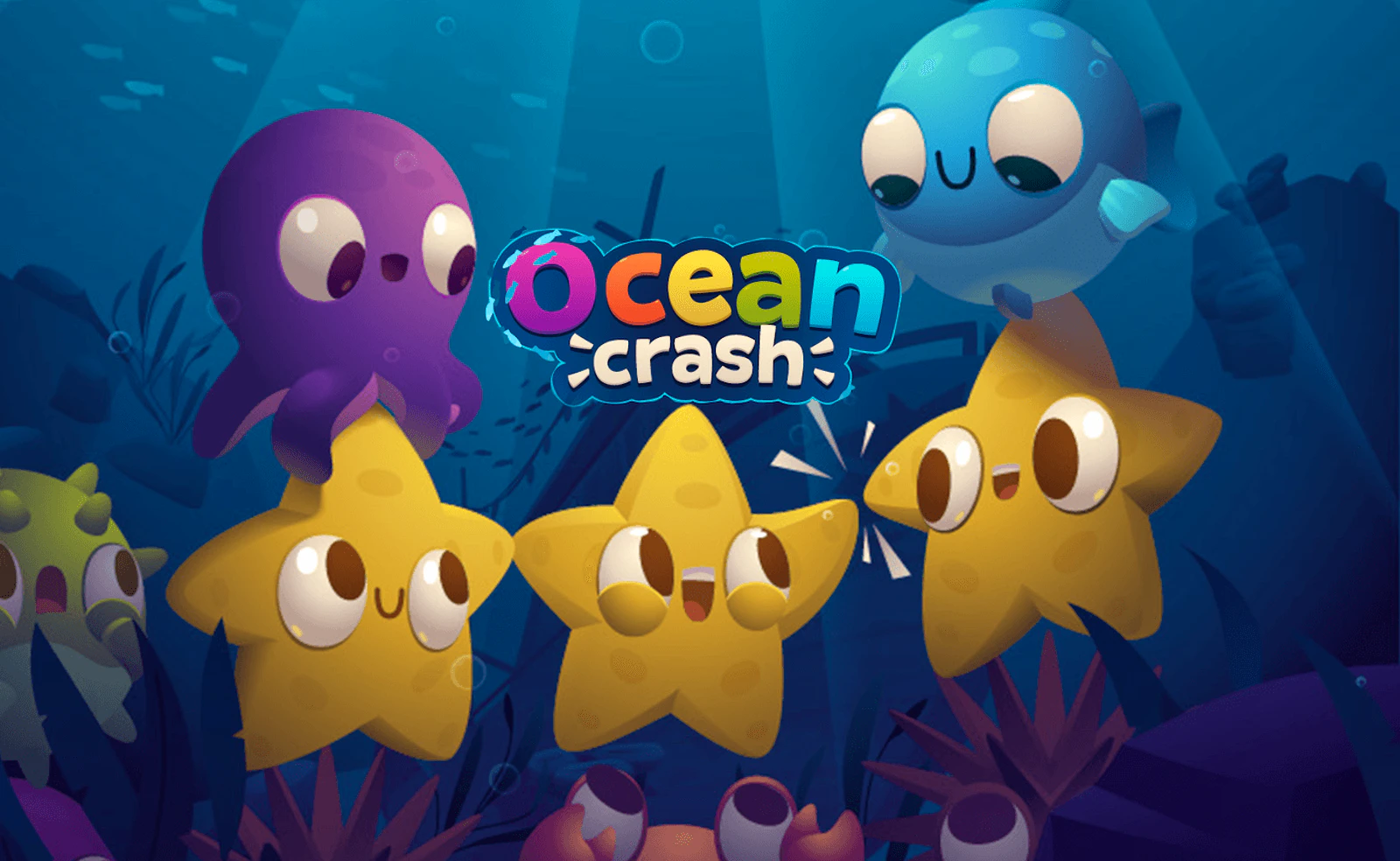 Ocean Crash — free online puzzle game on Glaze Games