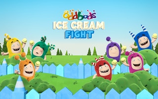 Oddbods Ice Cream Fight