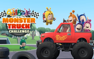 Oddbods Monster Truck Challenge game cover