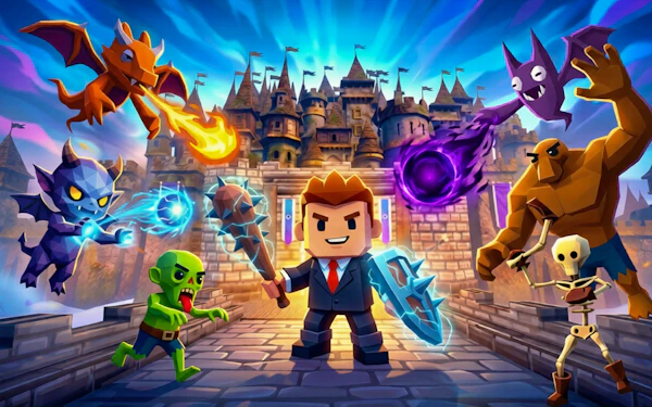 Office Knight 3D Castle Defense
