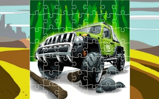 Offroad Cars Jigsaw