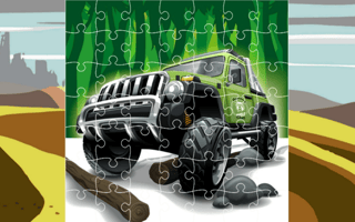 Offroad Cars Jigsaw game cover
