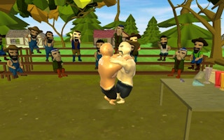 Oil Wrestling game cover