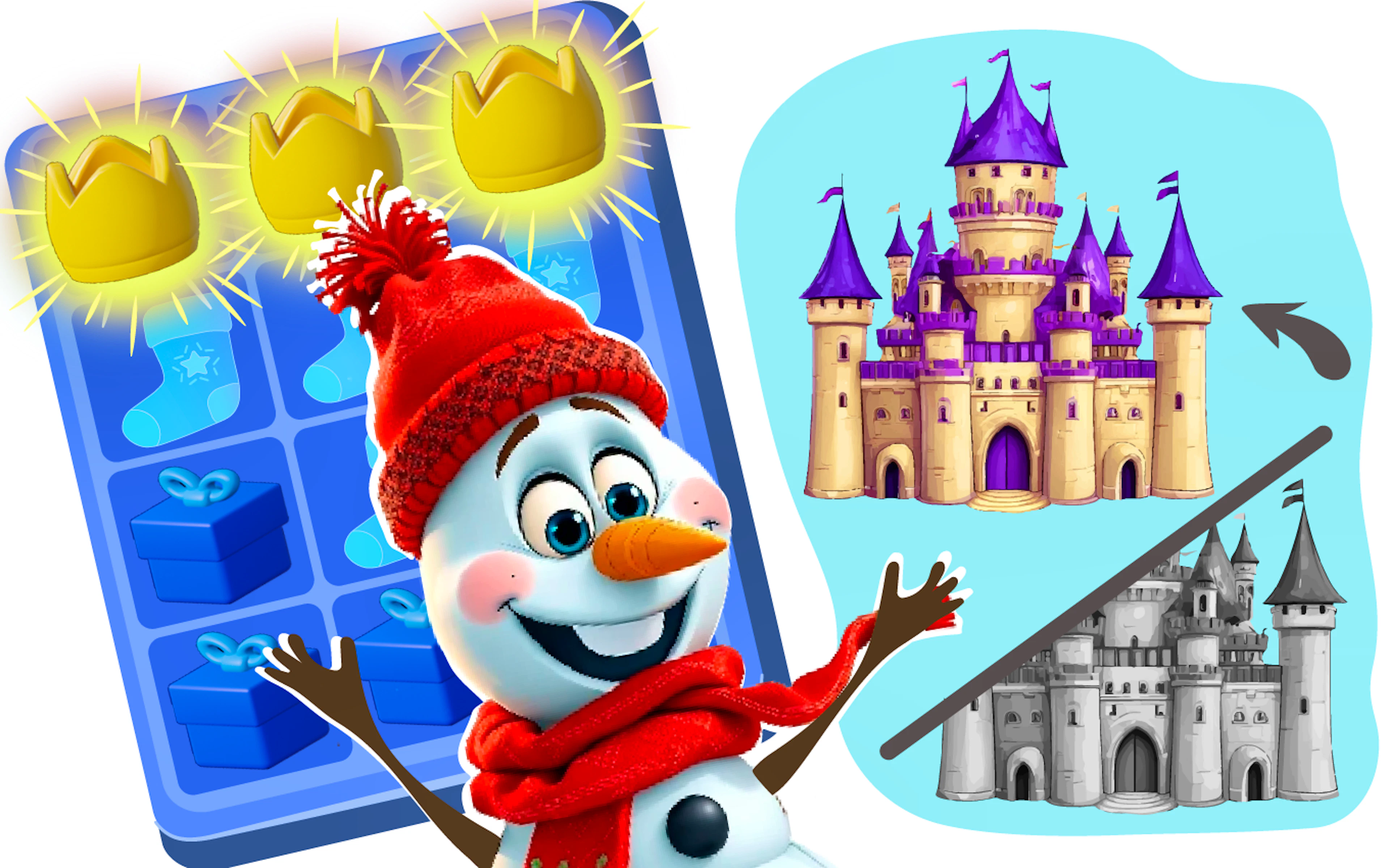 Olaf Designer - Match 3