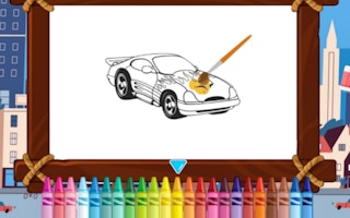 Old And New Cars Coloring game cover