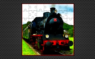 Old Trains Jigsaw