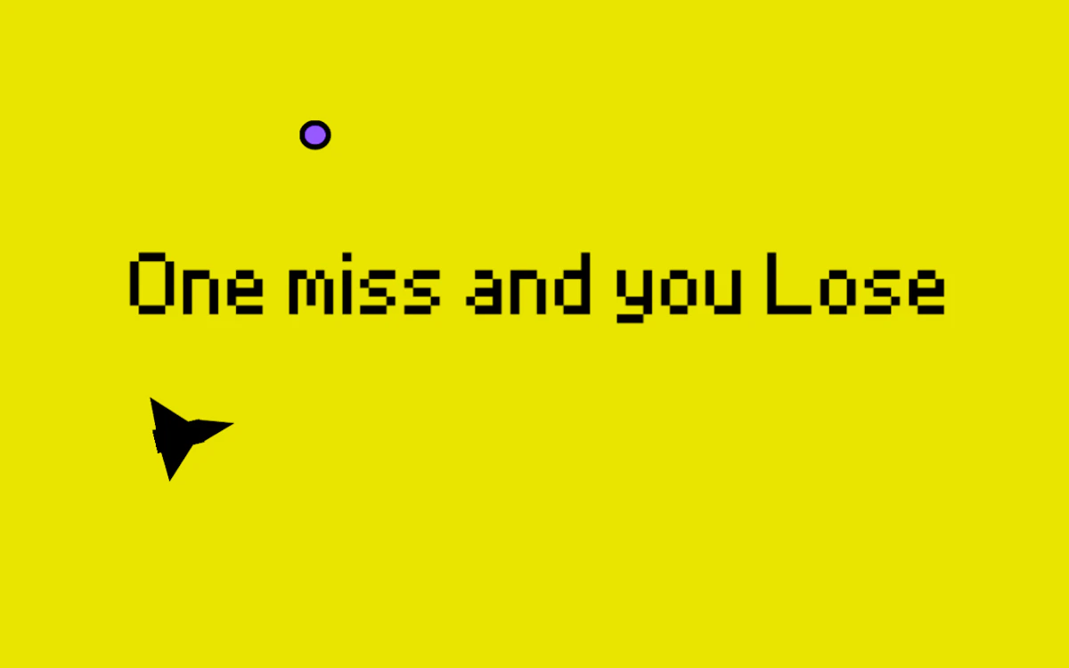 Play One Miss and You Lose — free online Skill game