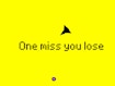 One Miss and You Lose Icon