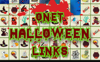 Onet Halloween Links game cover