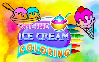 Online Ice Cream Coloring