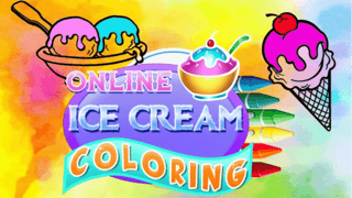Online Ice Cream Coloring