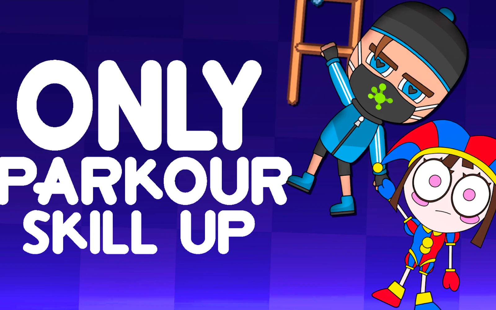 Only Parkour Skill up — free online action game on Glaze Games
