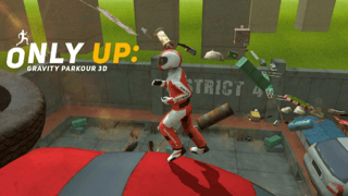 Only Up Gravity Parkour 3d game cover