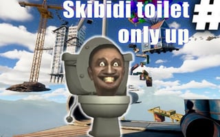 Only Up Skibidi Toilet game cover