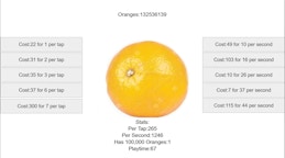 Orange Fruit Clicker