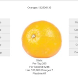 Orange Fruit Clicker