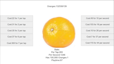 Orange Fruit Clicker cover art