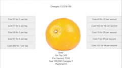 Orange Fruit Clicker