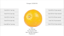 Orange Fruit Clicker