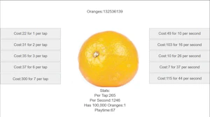 Orange Fruit Clicker