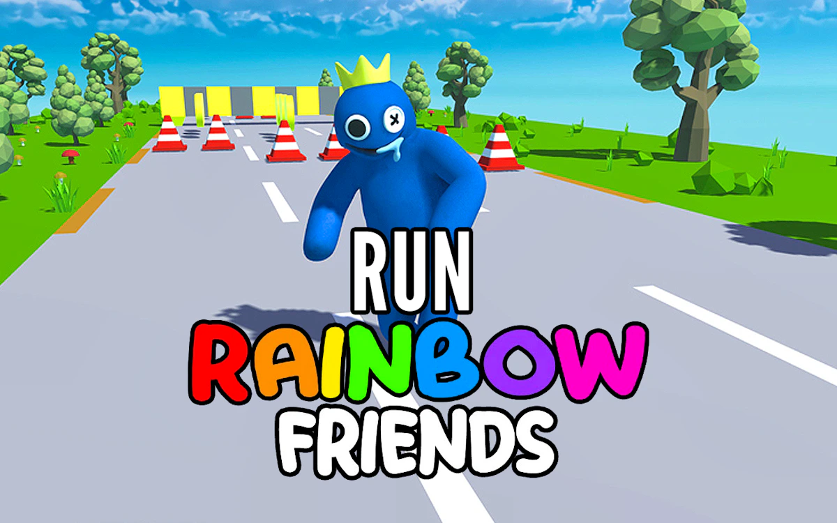 Play Run Rainbow Friends — free online Action game