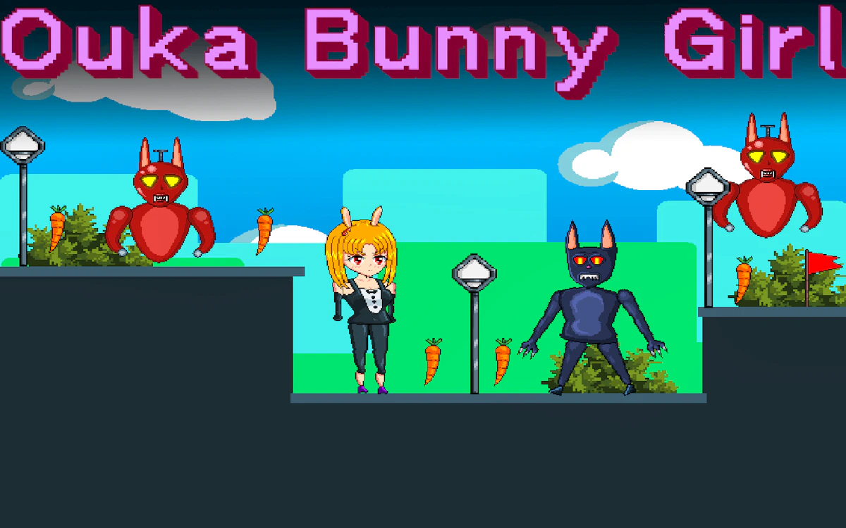 Play Ouka Bunny Girl — free online Platformer game