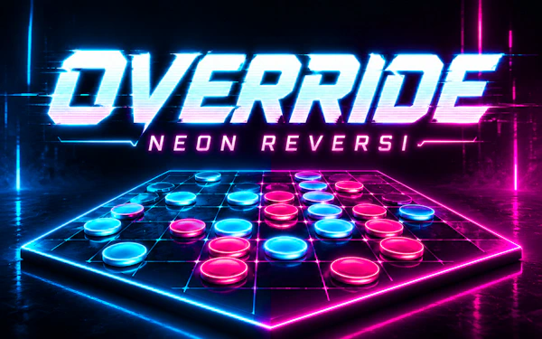 Override Neon Reversi