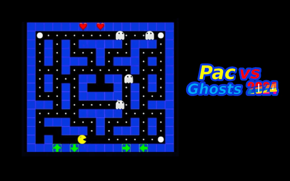 Play Pac vs Ghosts 2024 — free online Arcade game