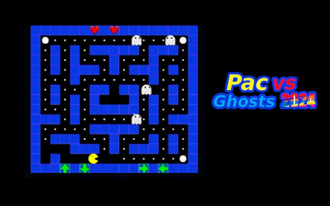 Pac vs Ghosts 2024 game artwork