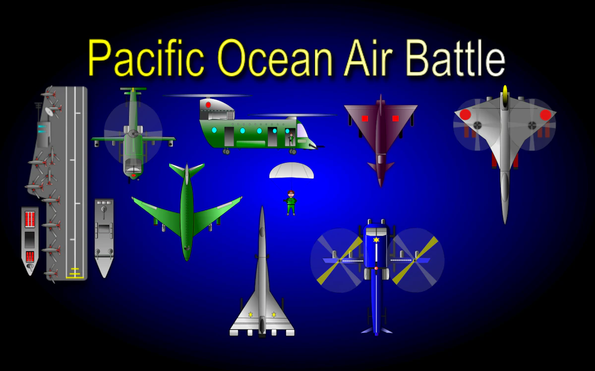 Play Pacific Ocean Air Battle — free online Airplane game